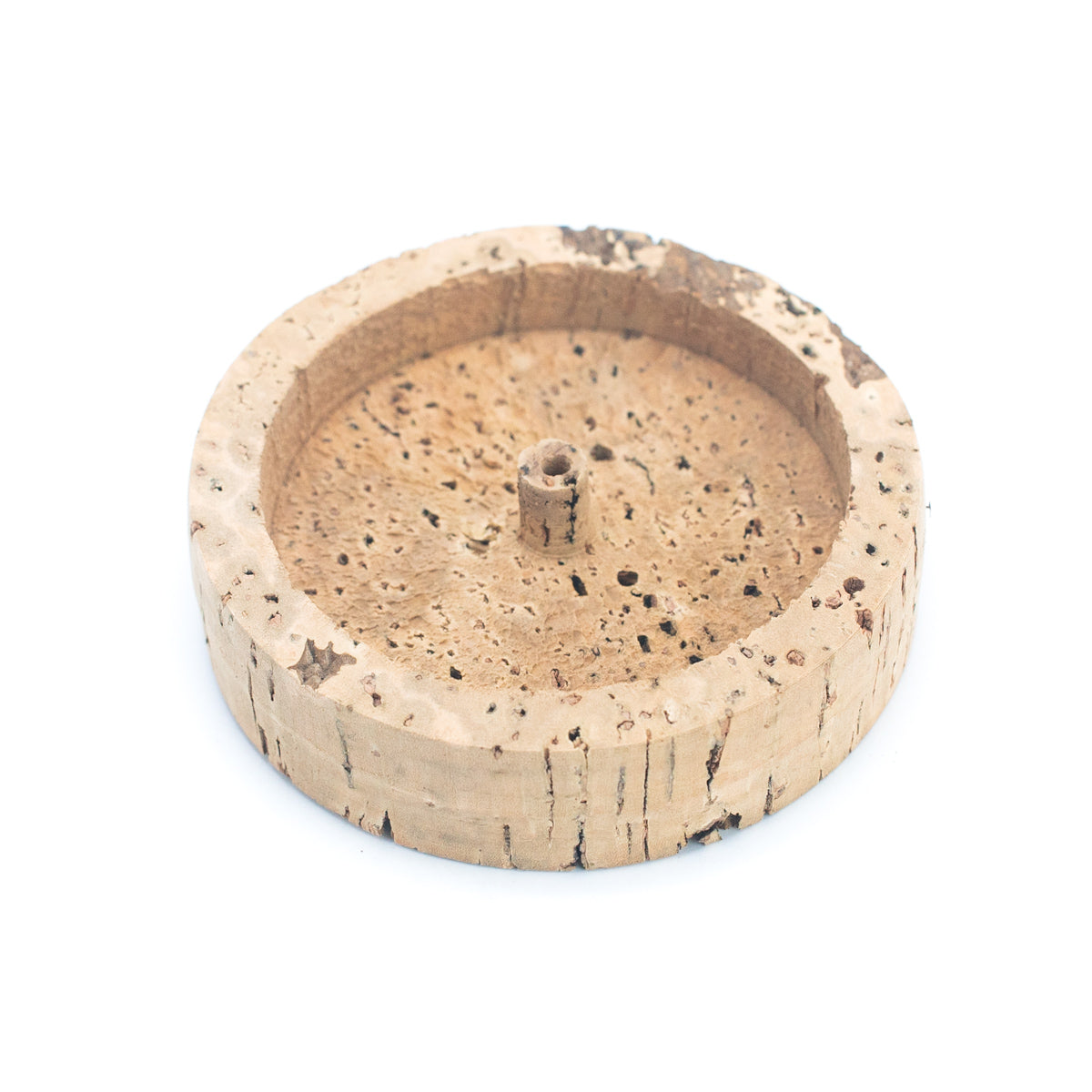 Round Incense Base Handmade with Natural Cork HA-05