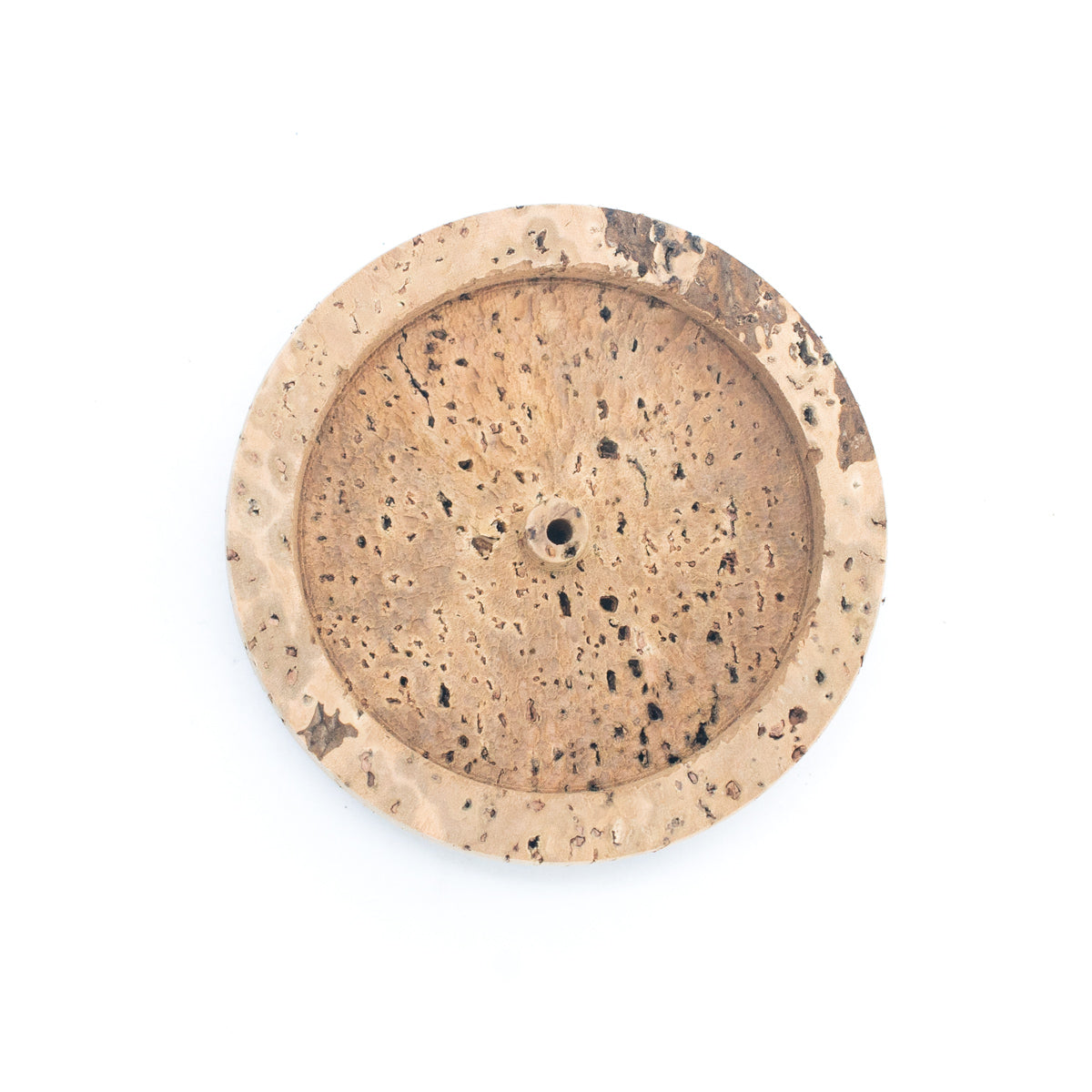 Round Incense Base Handmade with Natural Cork HA-05