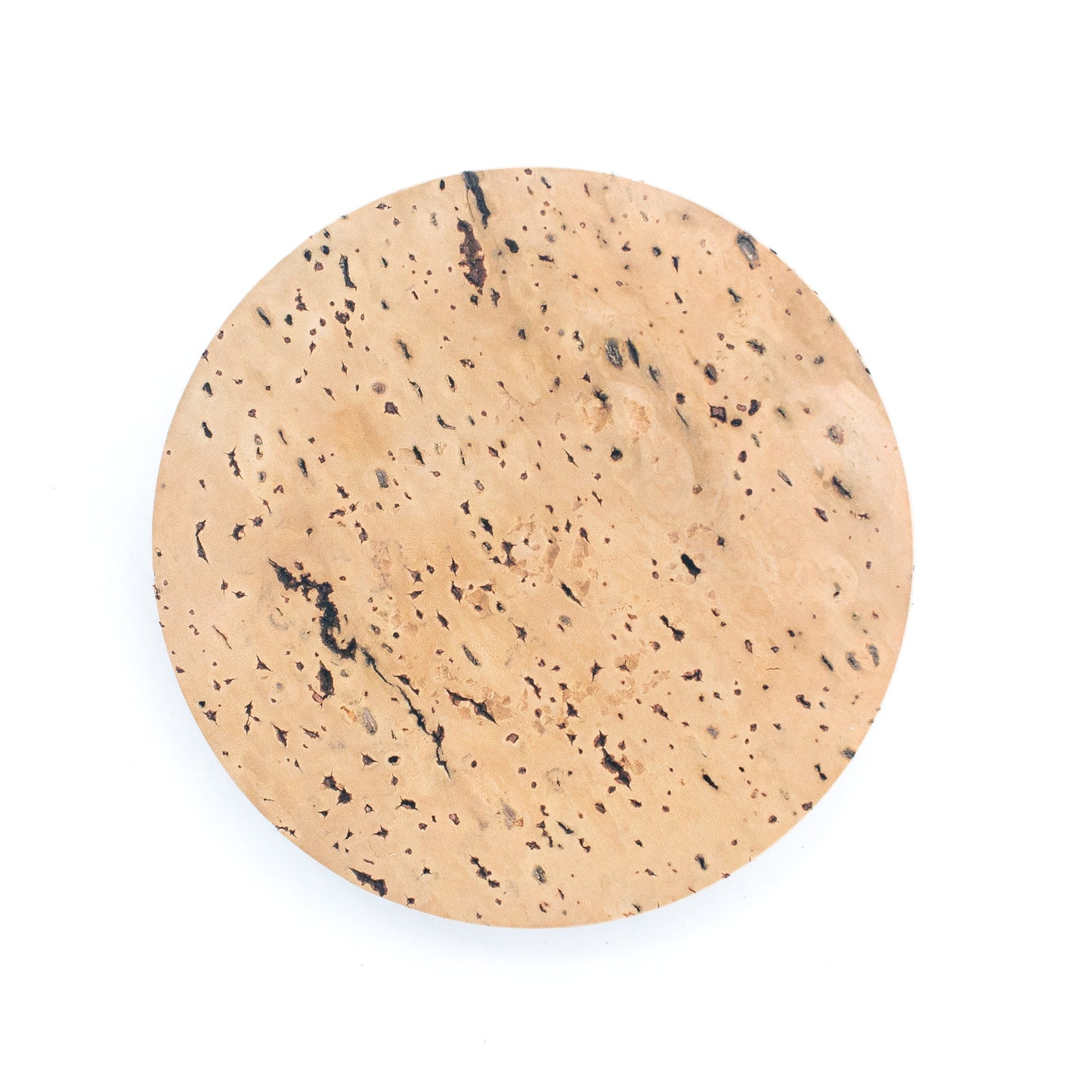 Round Soap Dish Handmade with Natural Cork HA-10