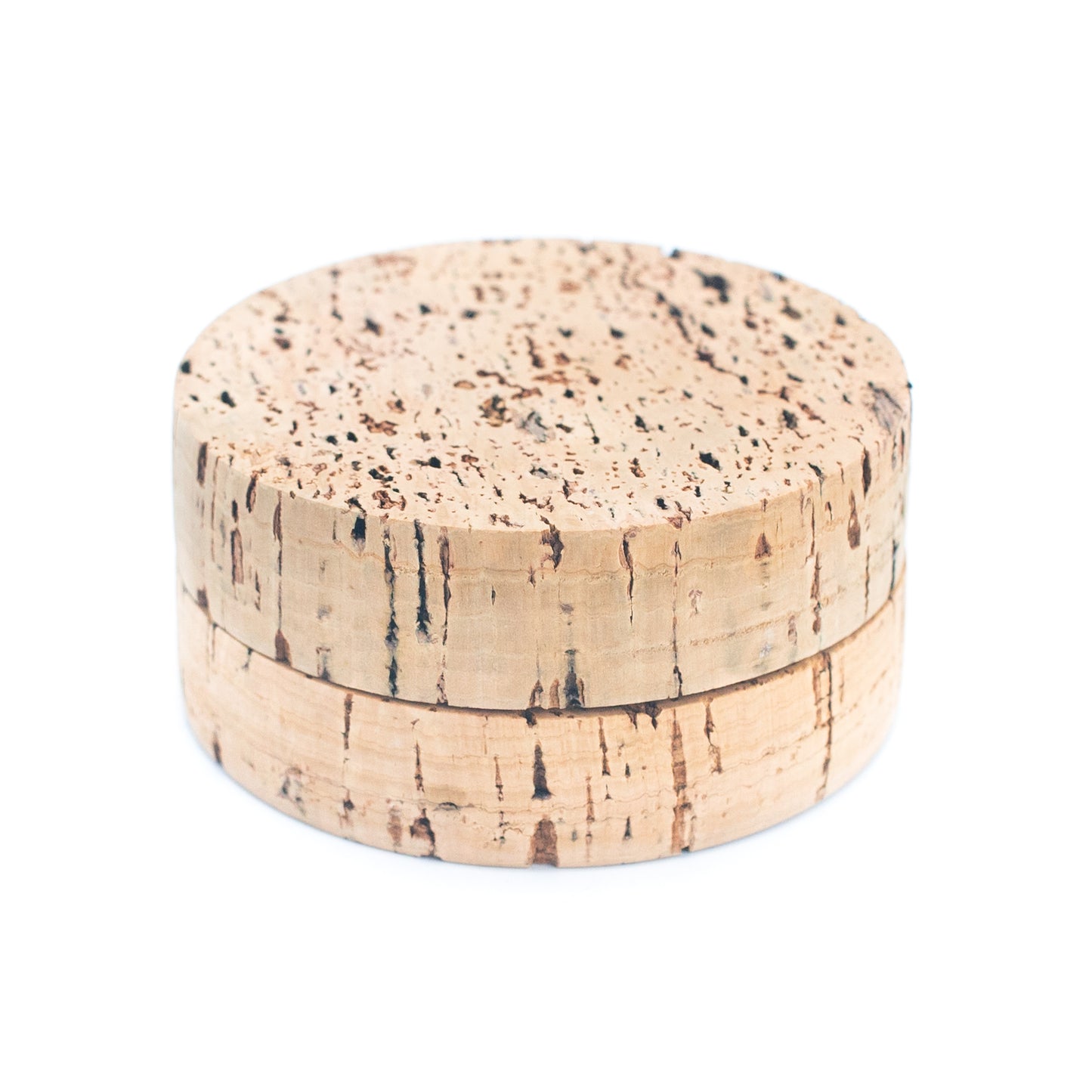 Round Handmade Cork Box CB-06