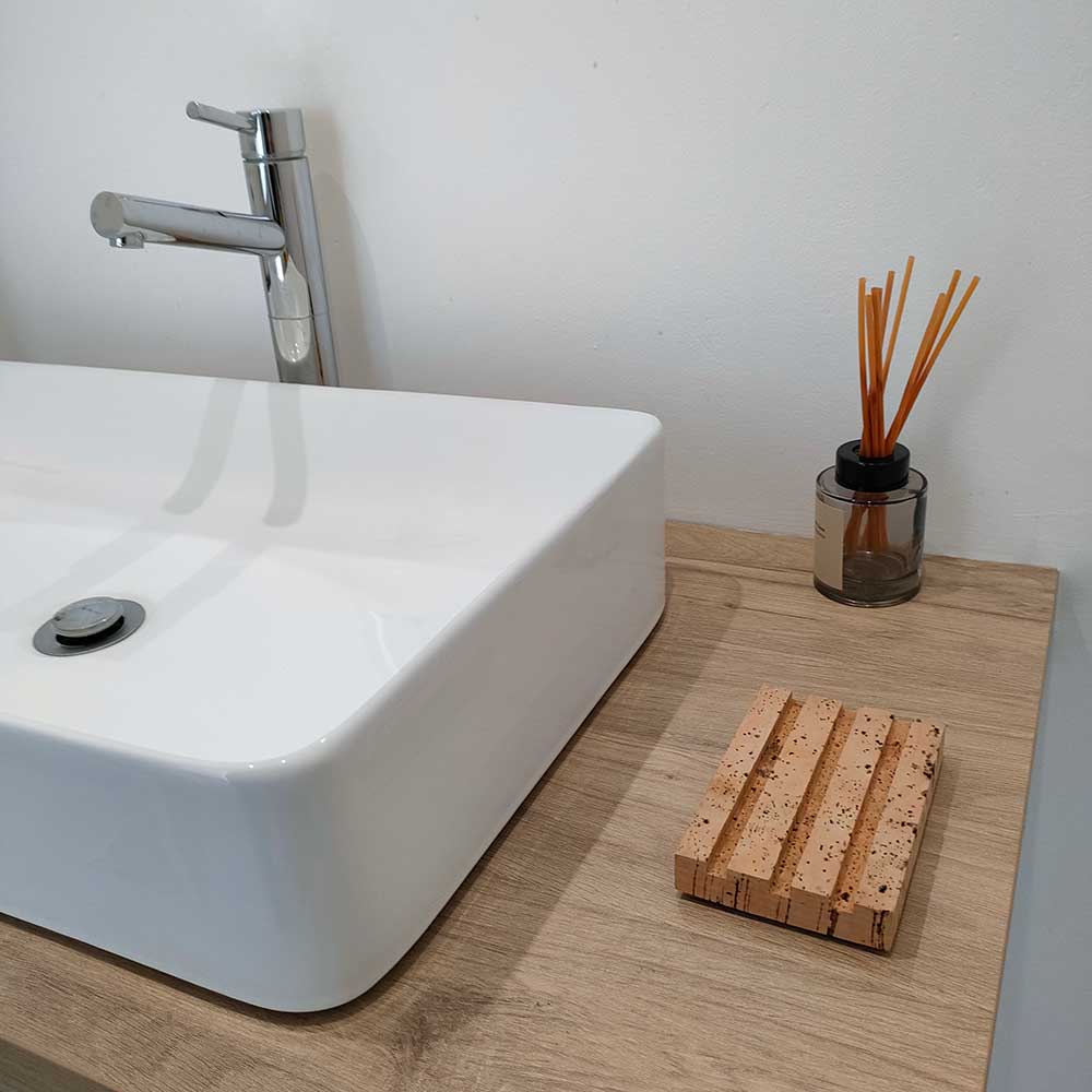 Eco Friendly Cork Bath Soap Dish 01