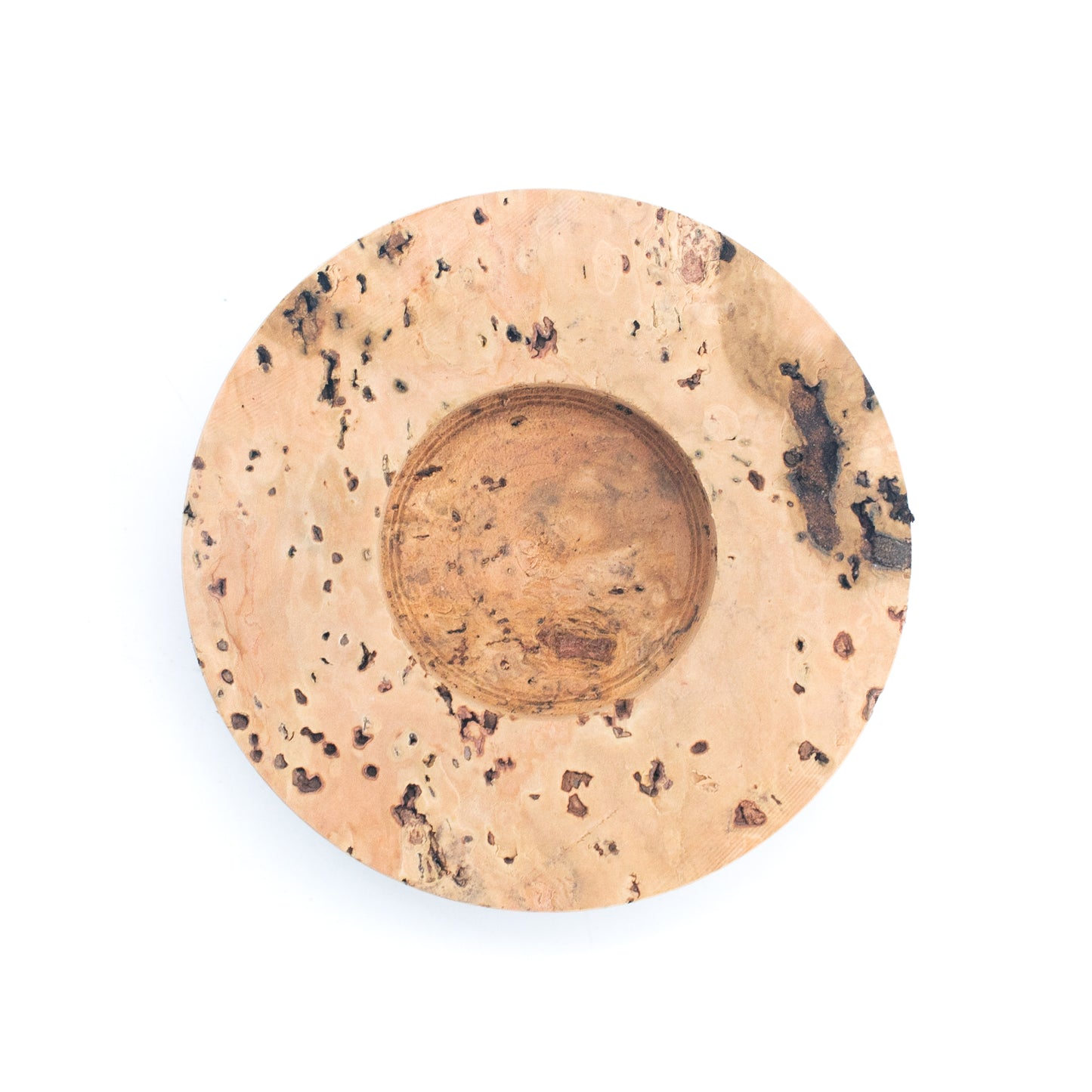 Tealight Candle Base with Natural Cork